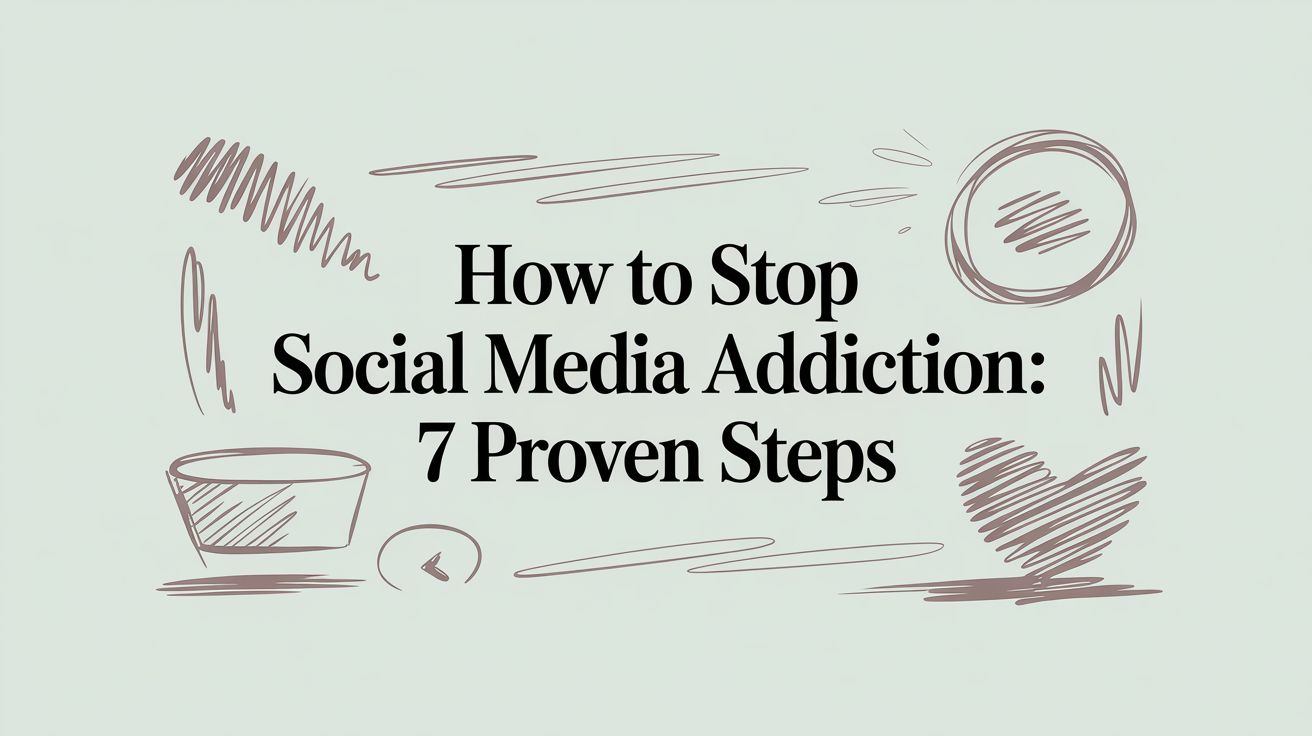 How to Stop Social Media Addiction