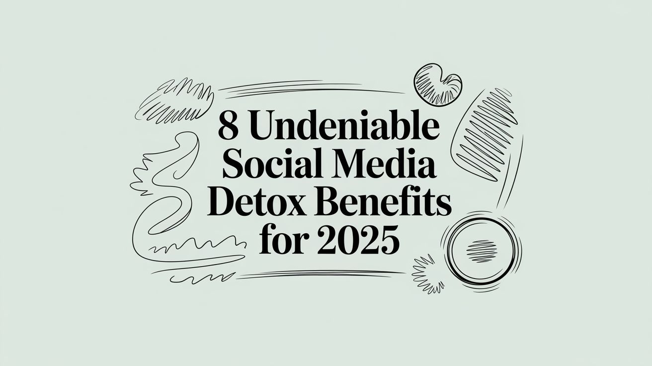 8 Undeniable Social Media Detox Benefits for 2025