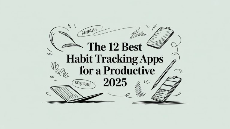 The 12 Best Habit Tracking Apps for a Productive 2025/2026