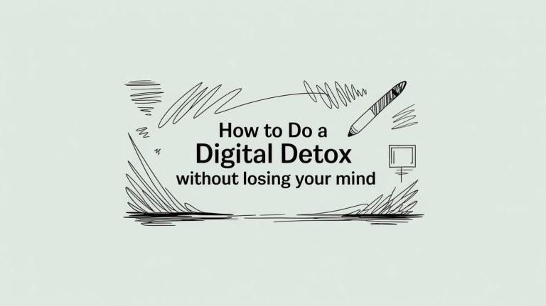 How to Do a Digital Detox Without Losing Your Mind
