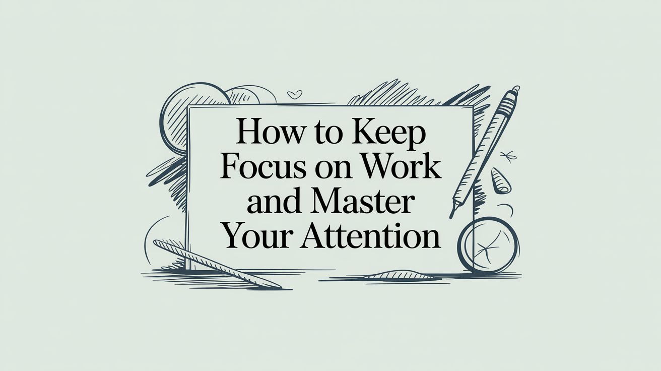 How to Keep Focus on Work and Master Your Attention