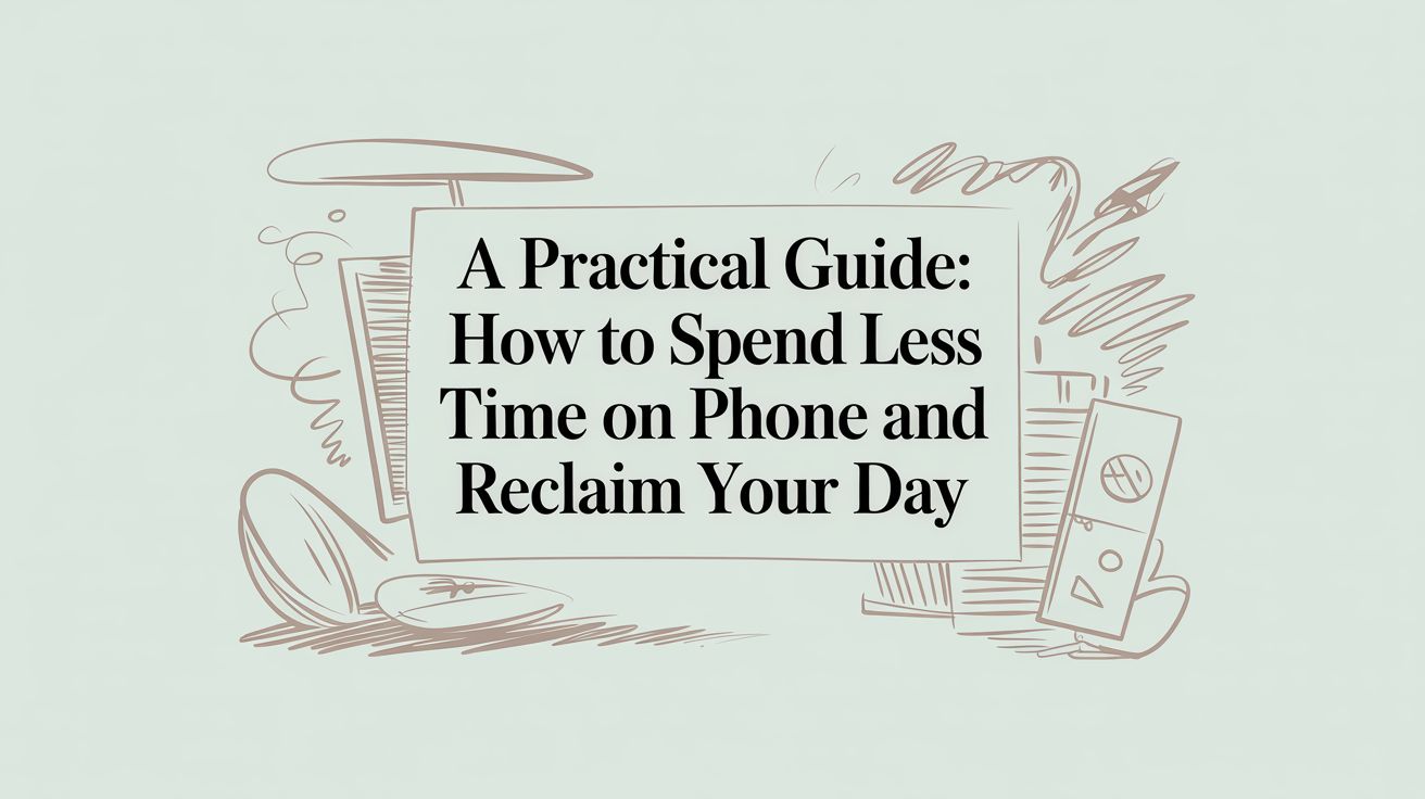 A Practical Guide: How to Spend Less Time on Your Phone and Reclaim Your Day